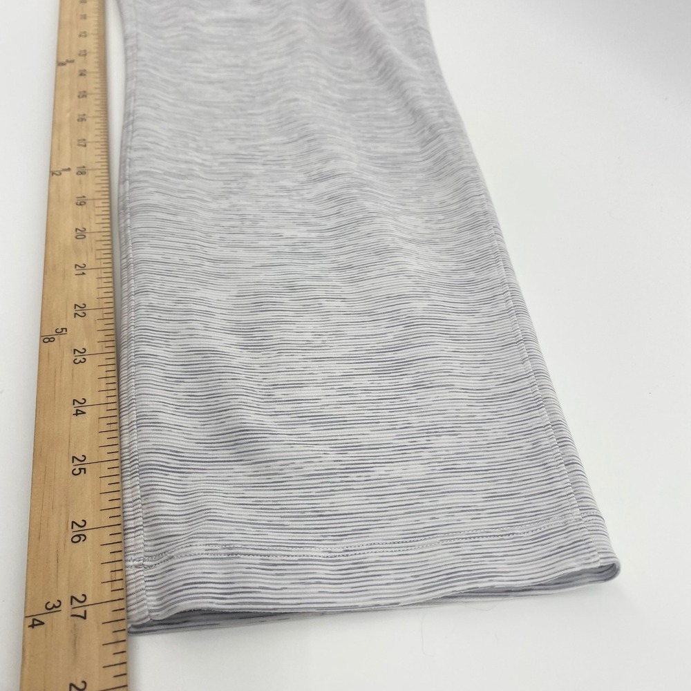 Lululemon On the Fly 7/8 Pant Women 8 Grey Space Dye Luxtreme Joggers LW5BVFS - Picture 8 of 11
